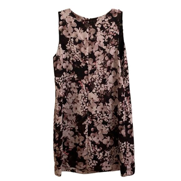 Banana Republic Floral printed sleeveless career dress size 14 - Picture 4 of 9